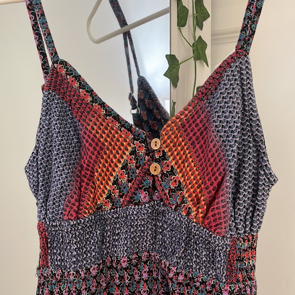 Colorful mini dress from DEVI , size S/M